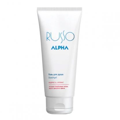 AR/G200 Гель для душа ALPHA RUSSO, 200 мл