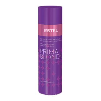 Серебристый бальзам для холодных оттенков блонд ESTEL PRIMA BLONDE, 200 мл