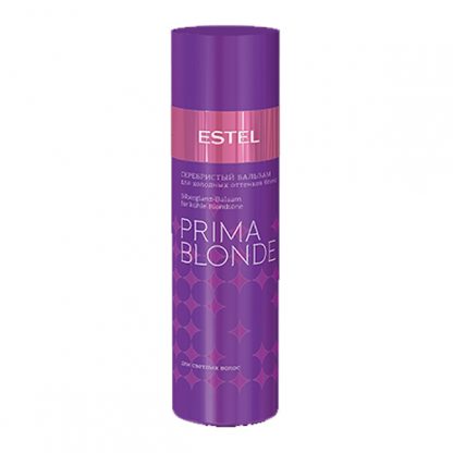 Серебристый бальзам для холодных оттенков блонд  ESTEL PRIMA BLONDE, 200 мл